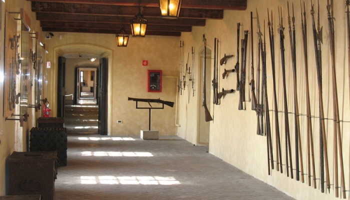 Оружейная палата изнутри (Триест)